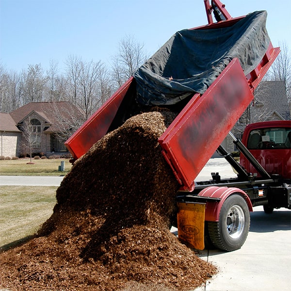 we can provide mulch delivery to multiple locations if needed